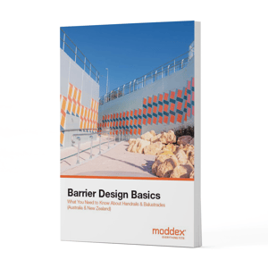 Moddex's Barrier Design Basics: What You Need to Know About Handrails Balustrades Australia and New Zealand Cover Image